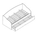 Ver imagem 3 de Bicama Solteiro Funny Iii Conquista Móveis