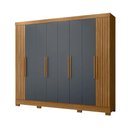 Ver imagem 2 de Guarda-roupa Casal 8 Portas 4 Gavetas Diplomata Moval