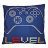 Capa de Almofada Veludo Super Herois Decoração Diversos 45x45 - Game - 1