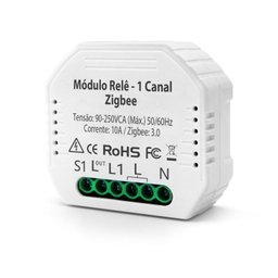 Modulo Rele Zigbee 10A 1 Canal AC-90-250V Tuya - 1