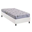 Ver imagem 1 de Conjunto Box Solteiro: Colchão Espuma Herval D28 St. Louis + Base Crc Corano White (88x188)