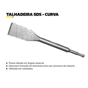 Ver imagem 5 de Talhadeira Sds Curva 16m X 265mm X 40mm Fertak