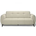 Ver imagem 3 de Poltrona Namoradeira 2 Lugares 152cm Pés Industrial Arav K01 Linho Bege - Lyam Decor