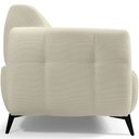 Ver imagem 5 de Poltrona Namoradeira 2 Lugares 152cm Pés Industrial Arav K01 Linho Bege - Lyam Decor