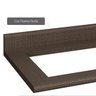 Tampo para Cooktop de 80cm Supreme - Acabamento Resistente BP Fosco Trama Trufa - 3