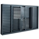 Ver imagem 1 de Janela Veneziana Multiflex Aço 6 Folhas Silenfort Sasazaki 100x200cm