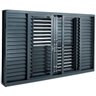 Janela Veneziana Multiflex Aço 6 Folhas Silenfort Sasazaki 100x200cm - 1
