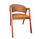 Ver imagem 2 de Conjunto 2 Poltronas Lithi Revestida em Durango Ideal para Recepções & Sala de Jantar