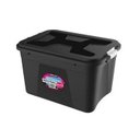 Ver imagem 1 de Caixa Organizadora Gg 56 Litros Preta Uninjet 413