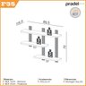 Kit 2 Prateleiras Suspensa para Livros Industrial 100% Mdf - 3