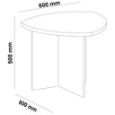Ver imagem 6 de Mesa Lateral de Apoio Delta Off White