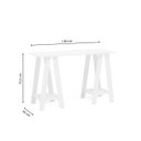 Ver imagem 4 de Mesa Cavalete Delta - Branco