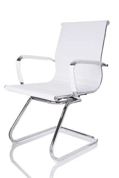 Cadeira Interlocutor Charles Eames Esteirinha Branca - 2