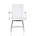 Ver imagem 4 de Cadeira Interlocutor Charles Eames Esteirinha Branca