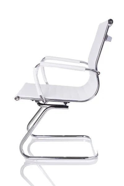 Cadeira Interlocutor Charles Eames Esteirinha Branca - 3