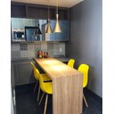 Ver imagem 6 de Cadeira Charles Eames Eiffel Base Madeira Cor Amarelo Moderna Sala Cozinha Escritório Pp-638-01