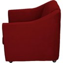 Ver imagem 7 de Kit Namoradeira Decorativa + 2 Poltronas para Sala Manicure Recepção Consultório Mila Suede