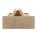 Ver imagem 5 de Sofá Ilha 3 Lugares Living 342cm Modulado para Sala Lary Veludo K01 - D’Rossi