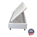 Ver imagem 1 de Box Baú Castor Solteiro Branco 120x203x35cm