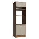 Ver imagem 1 de Torre Quente 70 cm 3 Portas Rustic/Crema Vik Madesa