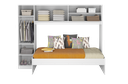Ver imagem 5 de Guarda-roupa Solteiro 3 Portas com Cama Complementar Multimóveis