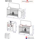 Ver imagem 6 de Berço Cômoda 3 Gavetas 0516