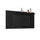 Ver imagem 2 de Painel Para TV Simples Ate 50 polegadas Chanel 1 Prateleira Preto Fosco
