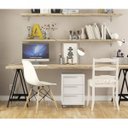 Ver imagem 7 de Gaveteiro com Rodízios Maia 3 Gavetas Branco - Politorno