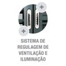 Janela Veneziana Multiflex Aço 6 Folhas com Grade Elo Silenfort Sasazaki 120x200cm - 2