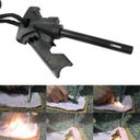 Ver imagem 3 de Pederneira Sobrevivência Lorben Magnésio Camping Acendedor de Fogo Abridor Garrafa