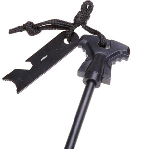 Pederneira Sobrevivência Lorben Magnésio Camping Acendedor de Fogo Abridor Garrafa