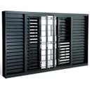 Ver imagem 1 de Janela Veneziana Multiflex Aço 6 Folhas com Grade Quadriculada Silenfort Sasazaki 100x150cm