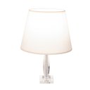 Ver imagem 1 de Base para Abajur Kristalo Cromado e Transparente (c)8cm (l)8cm (a)28cm 1xe27 40 Bella