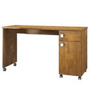 Ver imagem 2 de Escrivaninha 1 Gaveta e Rodízios Office Malta