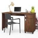 Ver imagem 1 de Escrivaninha 1 Gaveta e Rodízios Office Malta