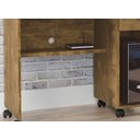 Ver imagem 4 de Mesa para Computador com Rodízios Vicenza