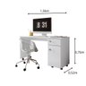 Escrivaninha Lukaliam Office Malta Mdp de 135.5cm X 75.5cm X 51.5cm - 4