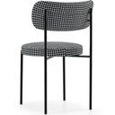 Ver imagem 5 de Cadeira Decorativa Estofada para Sala de Jantar Louise L02 Pied Poule - Lyam Decor