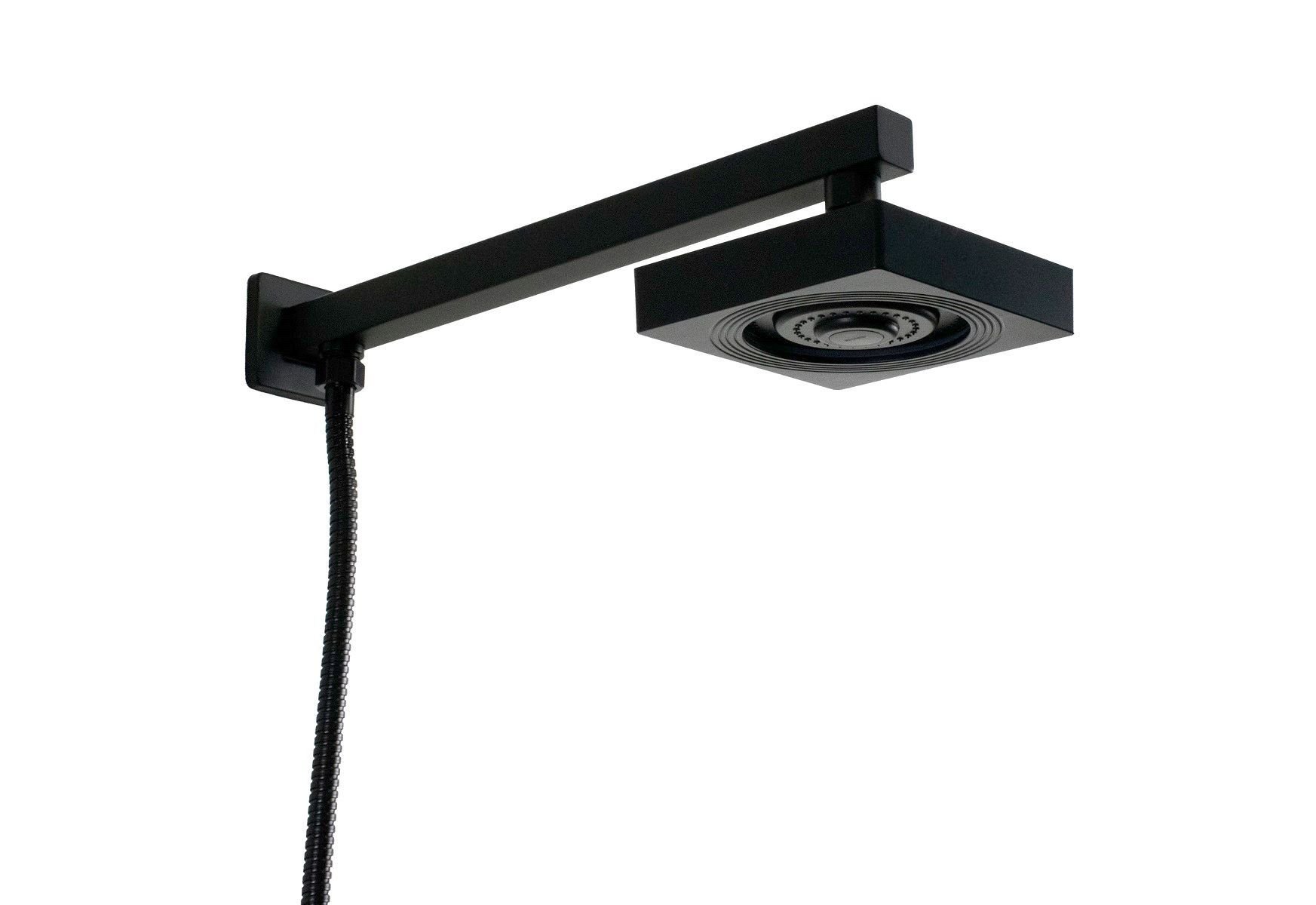 Ducha Black Autolimpante em Abs com Ducha de Mão com Trava - 3
