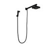 Ducha Black Autolimpante em Abs com Ducha de Mão com Trava - 2
