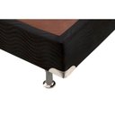 Ver imagem 4 de Cama Box Base Universal Viúva Suede Black (128x188x30) - Ortobom