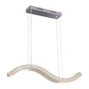 Ver imagem 3 de Lustre Pendente Nitrolux Ltp-015 Cromado Led Bivolt