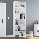 Ver imagem 2 de Estante Livreiro com 12 Nichos Caracol - Branco