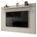 Ver imagem 2 de Painel Para Sala TV Ate 50 Polegadas Suspenso 1 Prateleira Flexível Kenzo Off White