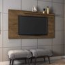 Painel Para TV Simples Ate 50 polegadas Chanel 1 Prateleira Madeira Rustica - 1
