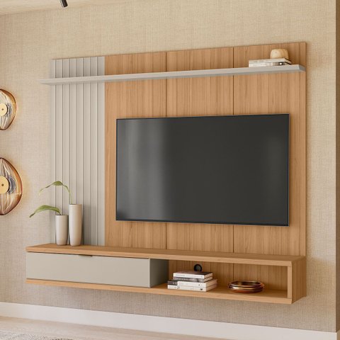 Home Suspenso Porta Basculante Motta Mdp/mdf até 75 Jequitibá/offwhite Fosco G77 - Gran Belo