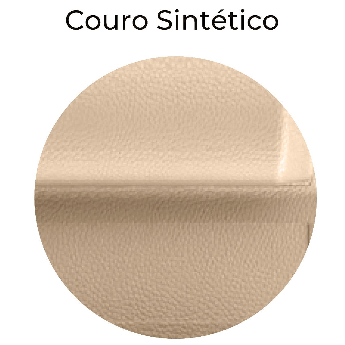 Veda Porta Rolinho 90cm Ajustável em Couro Sintético e Espuma Comfort Door Marrom Claro - 5