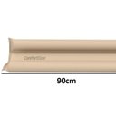 Ver imagem 3 de Veda Porta Rolinho 90cm Ajustável em Couro Sintético e Espuma Comfort Door Marrom Claro