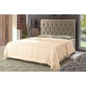 Cabeceira Rafaella Casal 140 Cm Sued Bege - 1