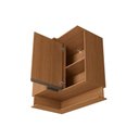 Ver imagem 6 de Armário Aéreo Modulado Canto 2 Portas Liga Canela Kappesberg